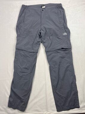 The North Face Vintage Flight Series Convertible Hiking Pants Gray Size XL